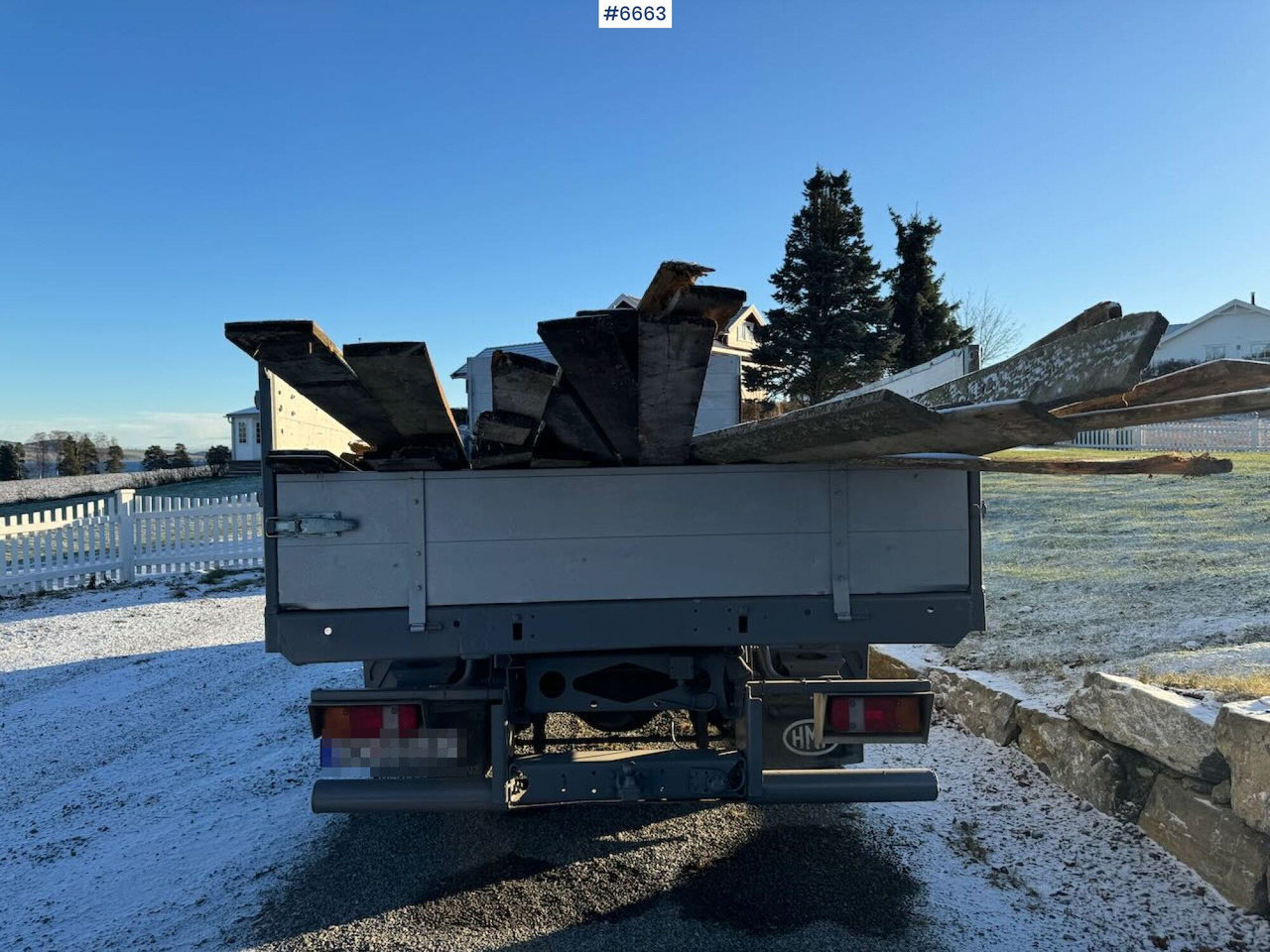 1999 Mercedes Atego 4x2 Tippbil. 173 000 km! - Pritschenanhänger/ Plattformanhänger: das Bild 5 1999 Mercedes Atego 4x2 Tippbil. 173 000 km! - Pritschenanhänger/ Plattformanhänger: das Bild 5