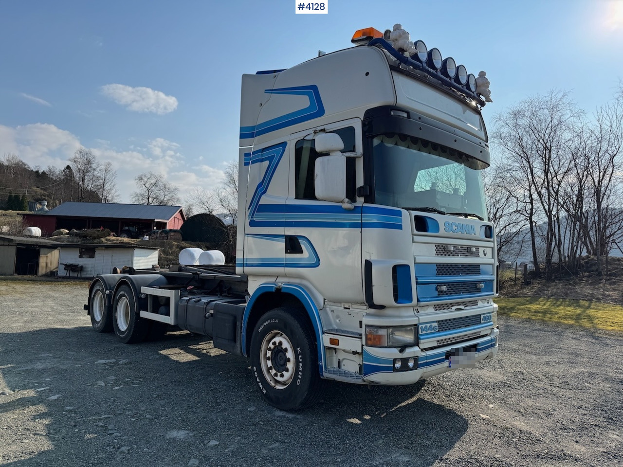 1999 Scania R 144G Hooklift - Abrollkipper: das Bild 1 1999 Scania R 144G Hooklift - Abrollkipper: das Bild 1