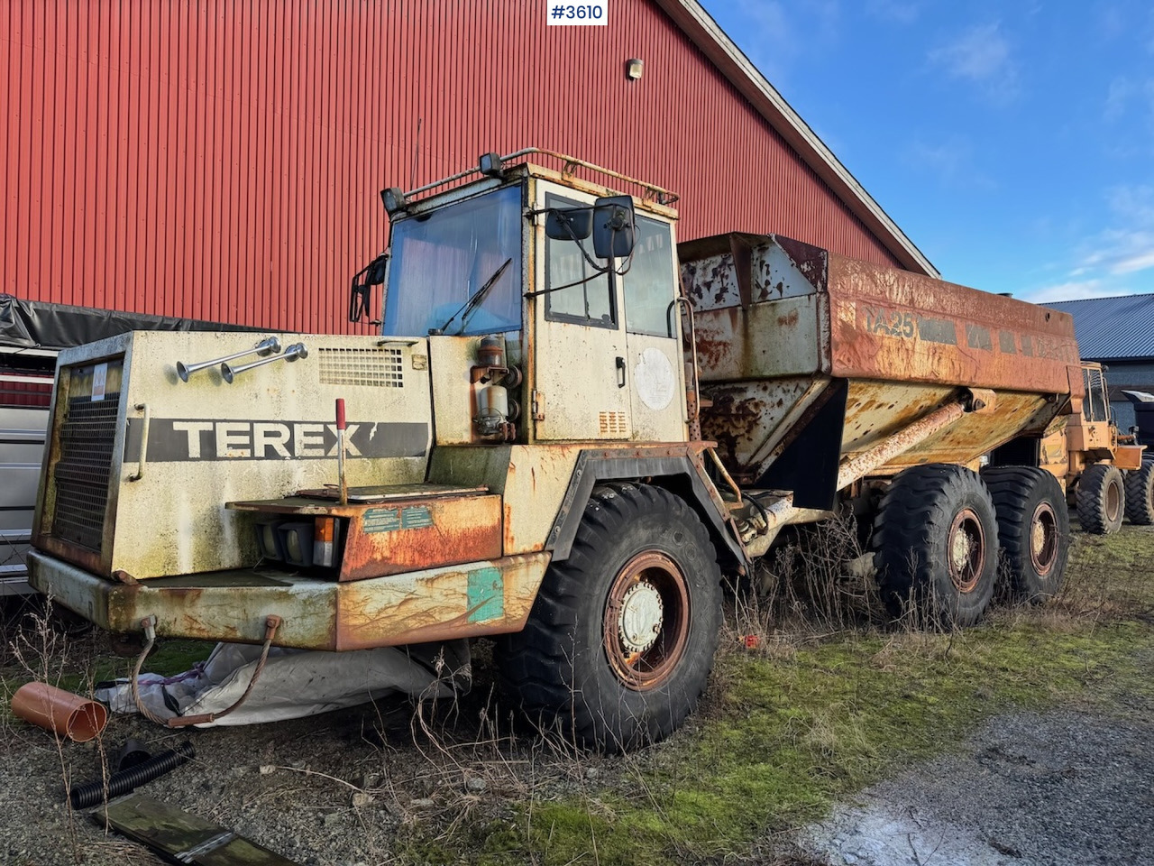 1999 Terex TA25 Dumper m/ lite timer. - Knickgelenkter Dumper: das Bild 2 1999 Terex TA25 Dumper m/ lite timer. - Knickgelenkter Dumper: das Bild 2