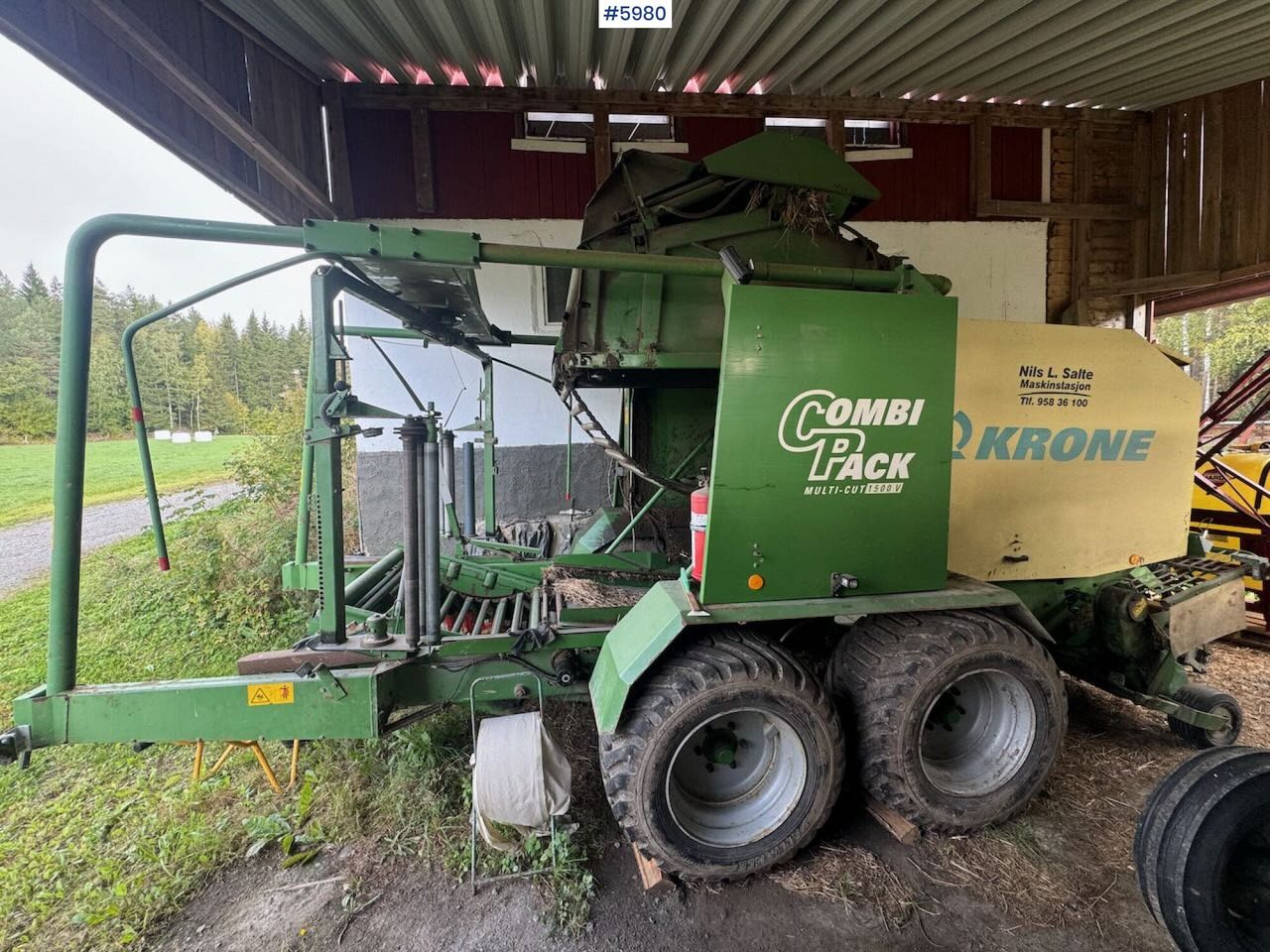 2001 Krone Combipack 1500 - Grünlandtechnik: das Bild 4 2001 Krone Combipack 1500 - Grünlandtechnik: das Bild 4