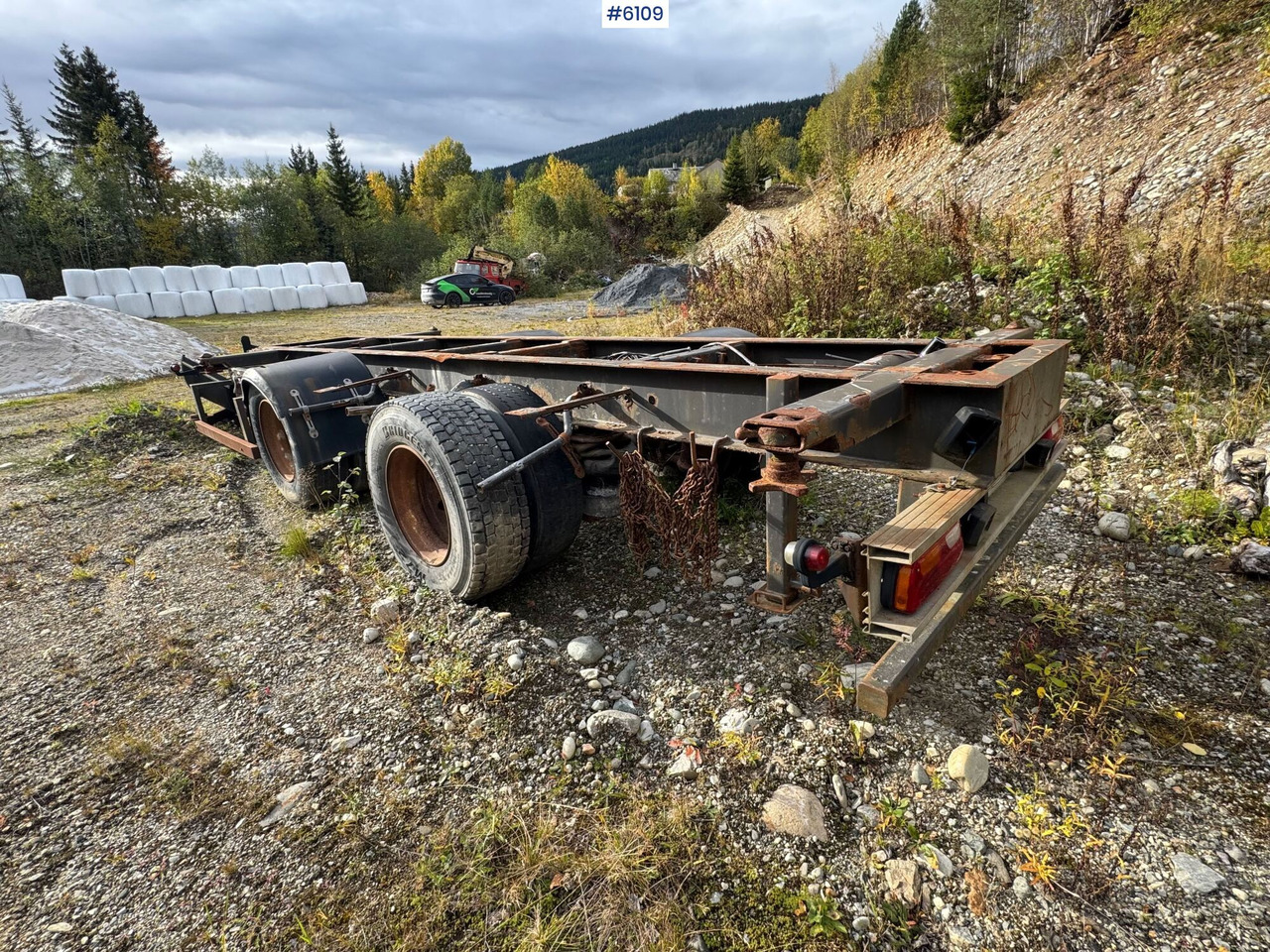 2002 Istrail container trailer. Repair object. - Tieflader Anhänger: das Bild 5 2002 Istrail container trailer. Repair object. - Tieflader Anhänger: das Bild 5