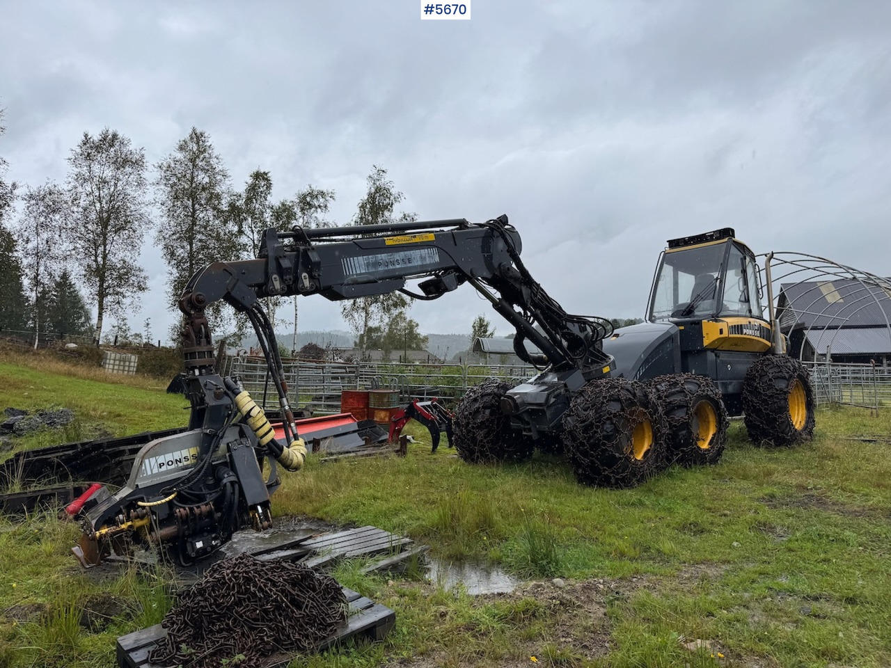 2004 Ponsse Ergo - Harvester: das Bild 1 2004 Ponsse Ergo - Harvester: das Bild 1