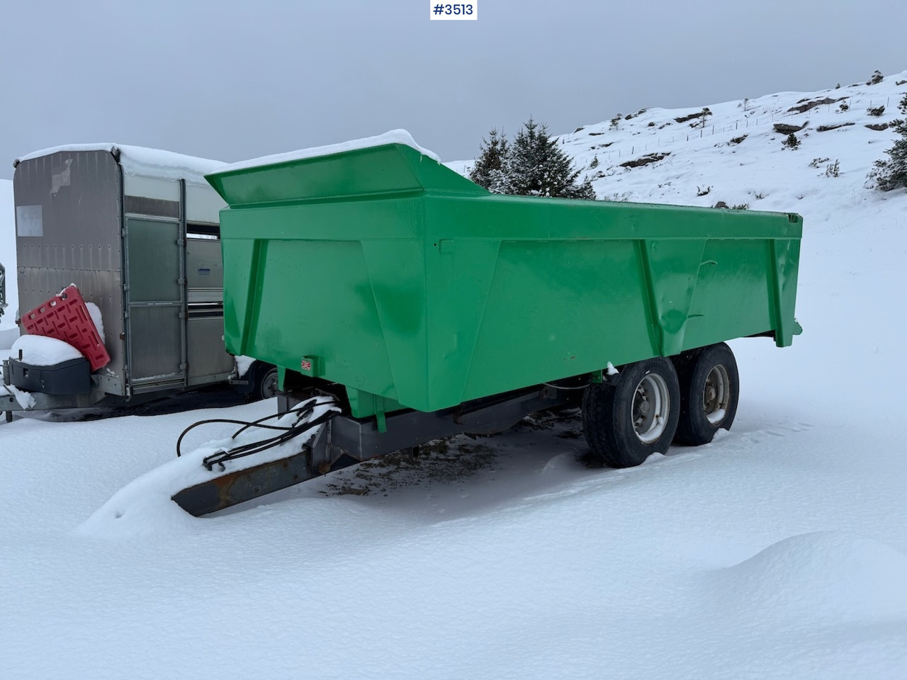 2005 Foss Eik 5 150 dump trailer - Landwirtschaftlicher Anhänger: das Bild 2 2005 Foss Eik 5 150 dump trailer - Landwirtschaftlicher Anhänger: das Bild 2