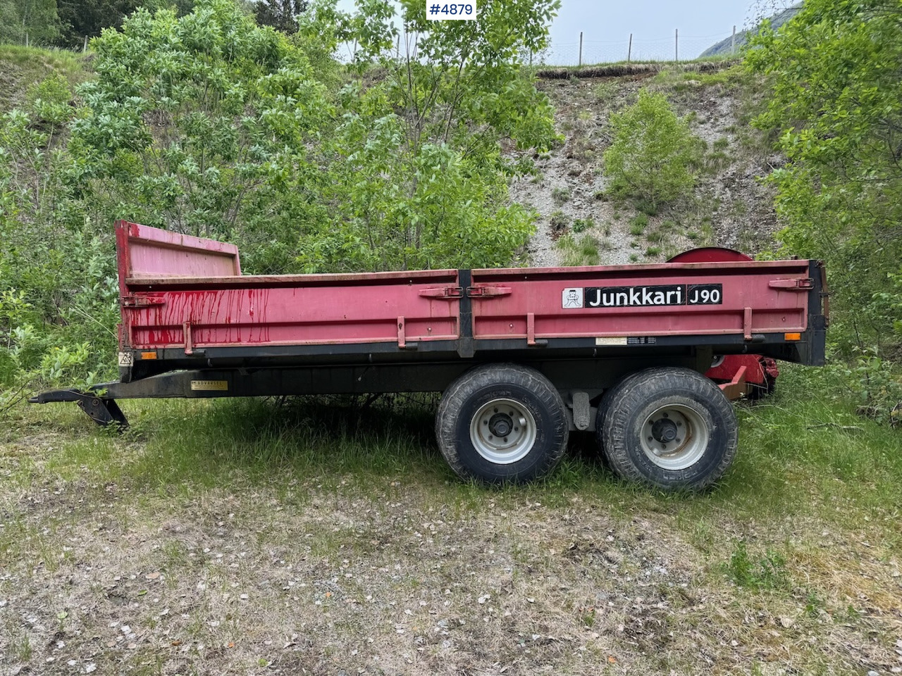2005 Junkkari J90 - Landwirtschaftlicher Anhänger: das Bild 2 2005 Junkkari J90 - Landwirtschaftlicher Anhänger: das Bild 2