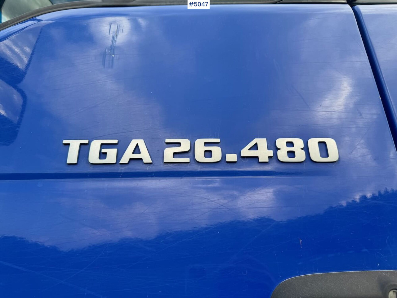 Kipper 2007 MAN TGA 26.480 6x4 tipper: das Bild 9