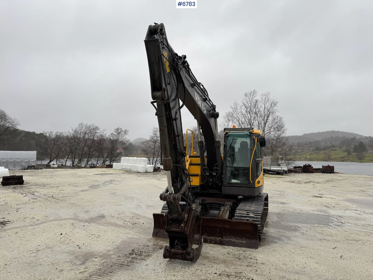 2008 Volvo ECR 145 CL w/ 4 buckets, grapple and rake. - Bagger: das Bild 3 2008 Volvo ECR 145 CL w/ 4 buckets, grapple and rake. - Bagger: das Bild 3