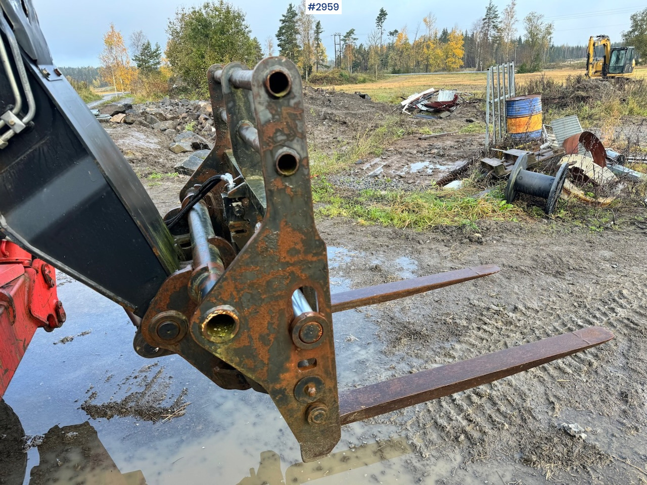 Teleskoplader 2009 Manitou MT 1440 Telescopic truck w/ Bucket, Pallet forks and Lifting jib: das Bild 16 Teleskoplader 2009 Manitou MT 1440 Telescopic truck w/ Bucket, Pallet forks and Lifting jib: das Bild 16