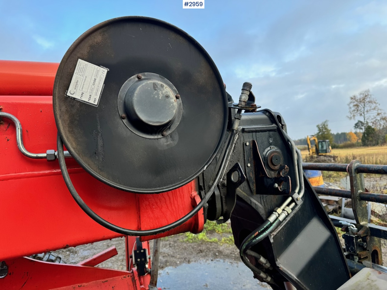 Teleskoplader 2009 Manitou MT 1440 Telescopic truck w/ Bucket, Pallet forks and Lifting jib: das Bild 13 Teleskoplader 2009 Manitou MT 1440 Telescopic truck w/ Bucket, Pallet forks and Lifting jib: das Bild 13