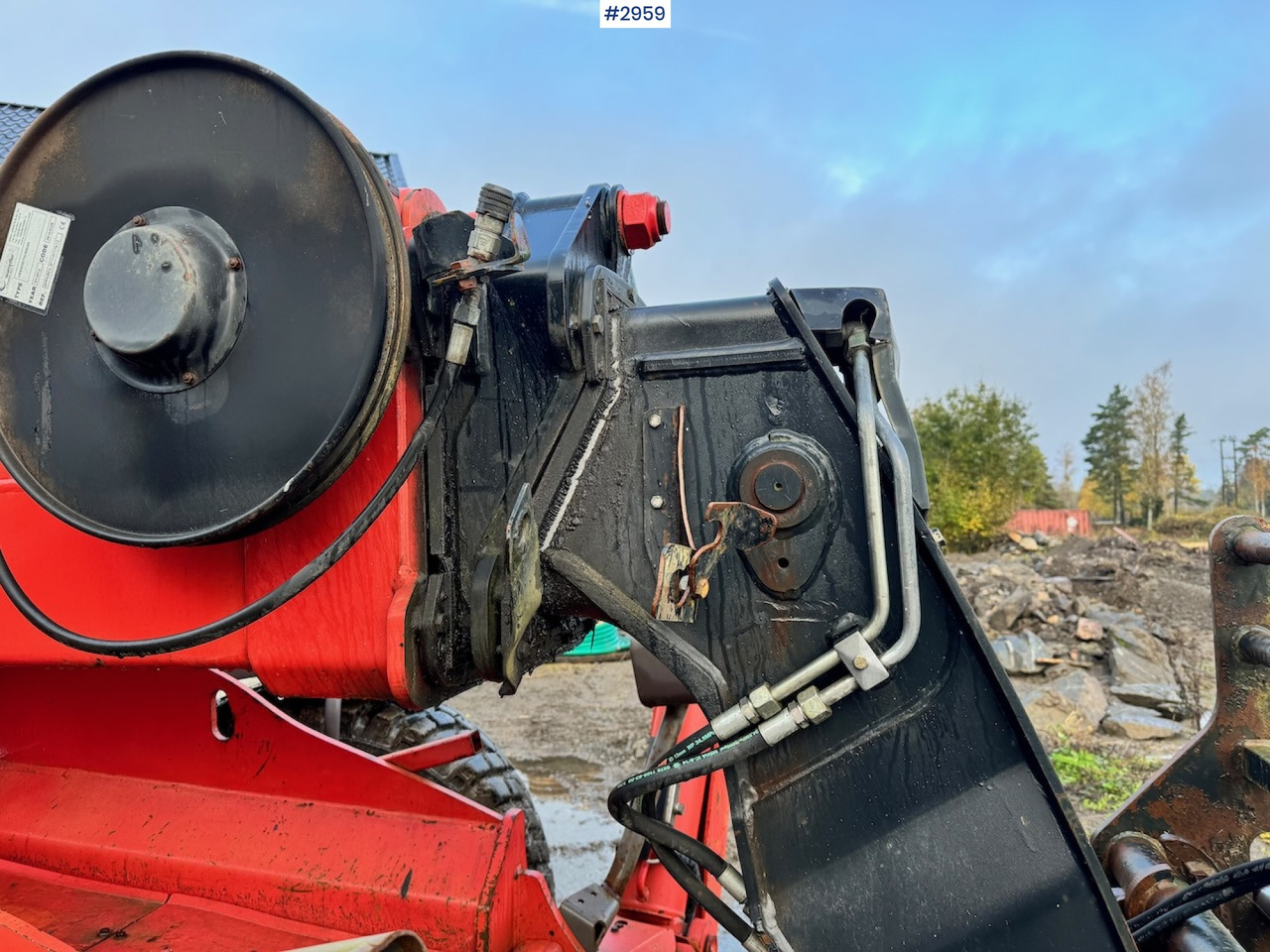 Teleskoplader 2009 Manitou MT 1440 Telescopic truck w/ Bucket, Pallet forks and Lifting jib: das Bild 15 Teleskoplader 2009 Manitou MT 1440 Telescopic truck w/ Bucket, Pallet forks and Lifting jib: das Bild 15