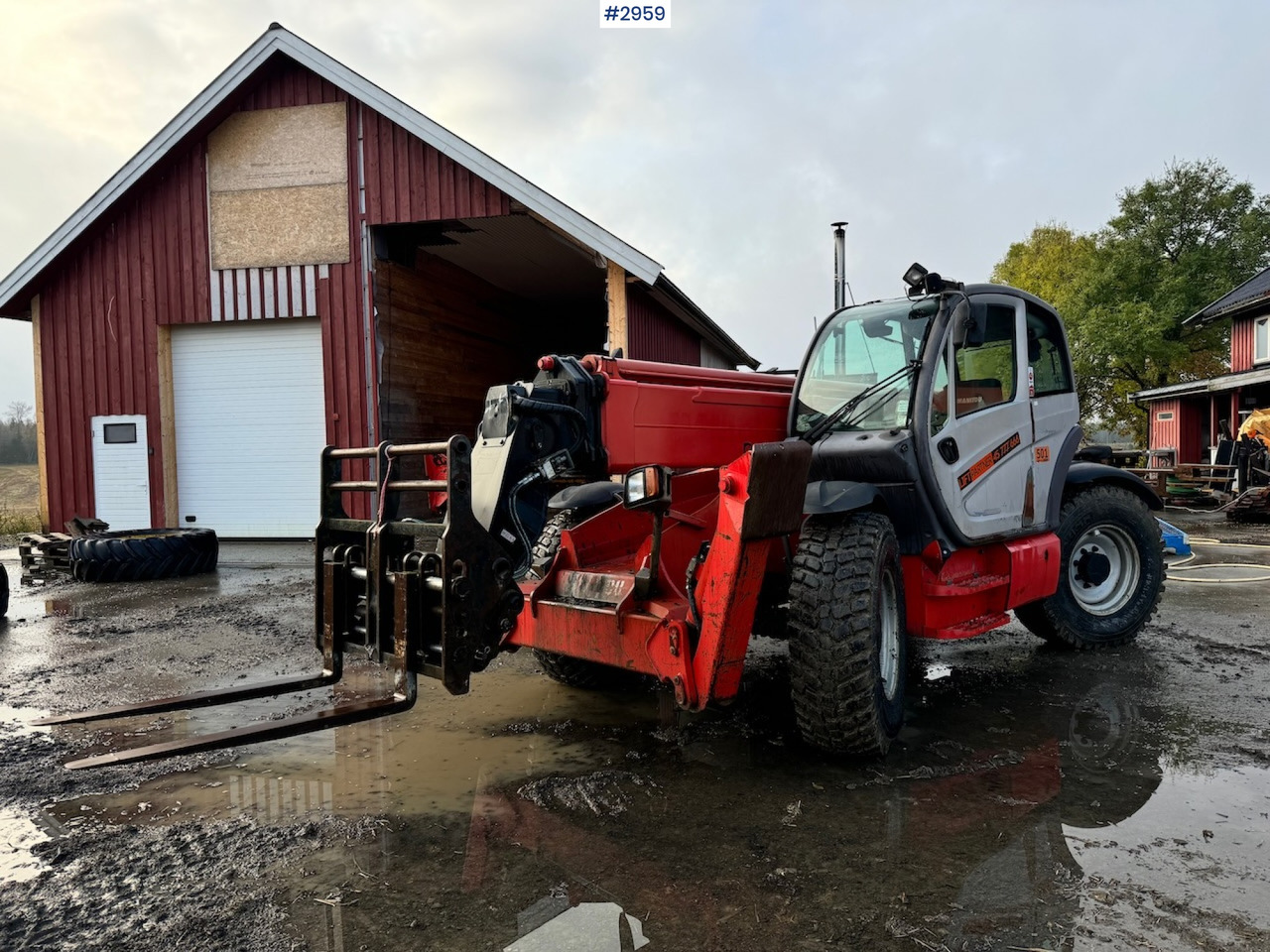 2009 Manitou MT 1440 Telescopic truck w/ Bucket, Pallet forks and Lifting jib - Traktor: das Bild 4 2009 Manitou MT 1440 Telescopic truck w/ Bucket, Pallet forks and Lifting jib - Traktor: das Bild 4