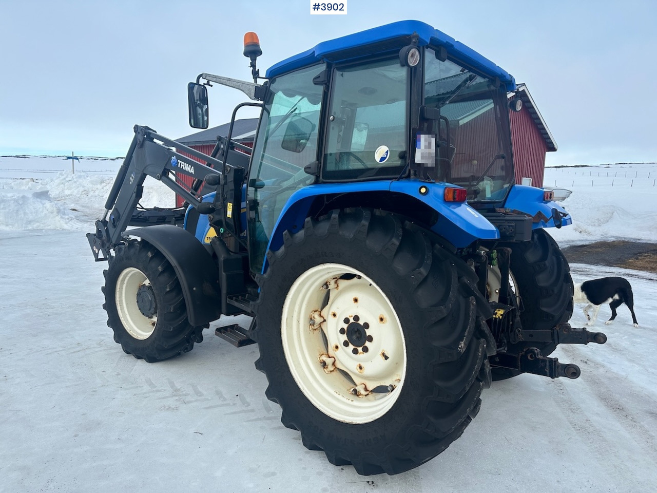 Traktor 2011 New Holland T5070 4x4 m/ frontlaster: das Bild 8