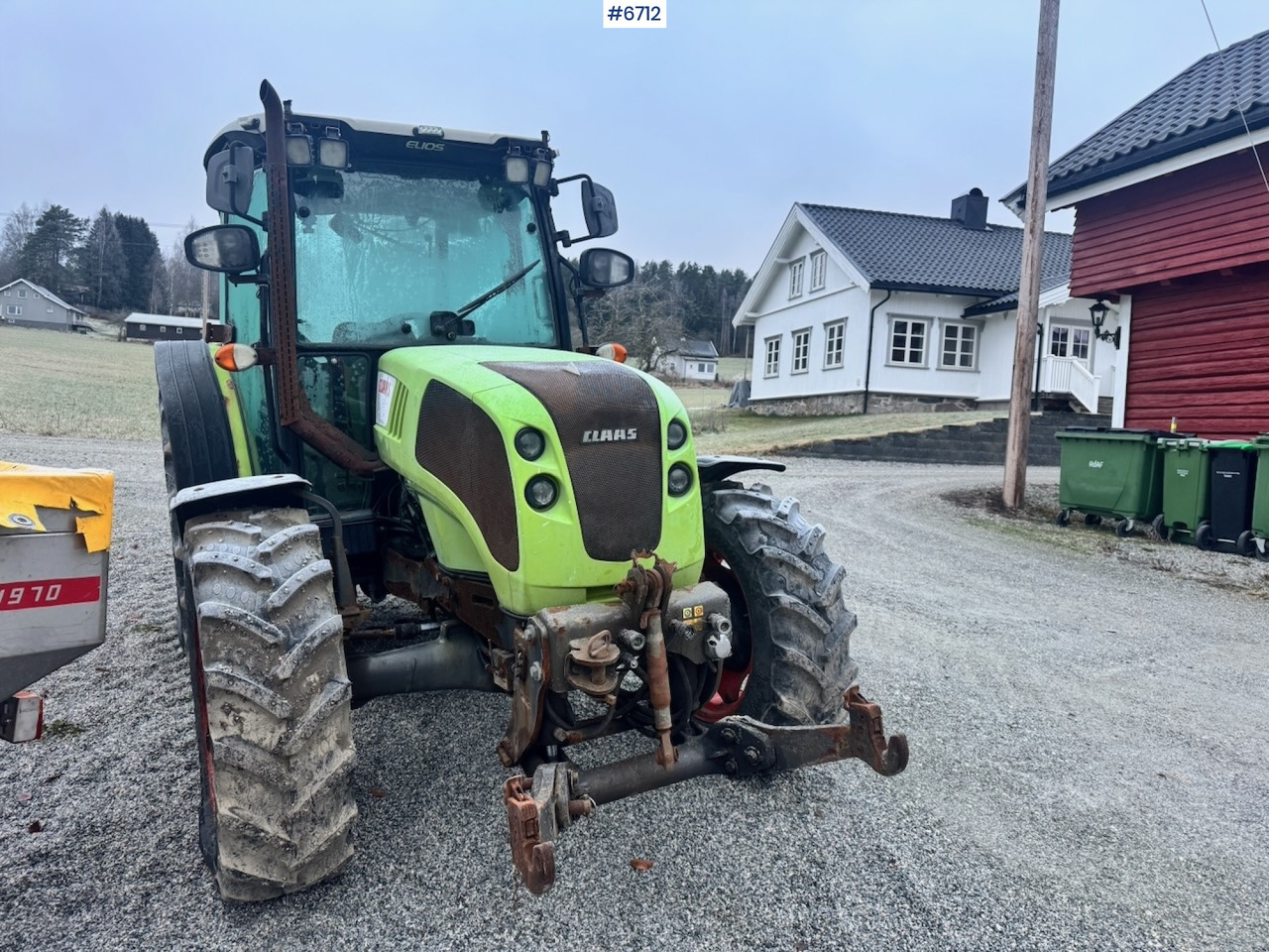 Traktor 2012 Claas 220 Elios w/ Front hydraulics. 4200 hours!: das Bild 8