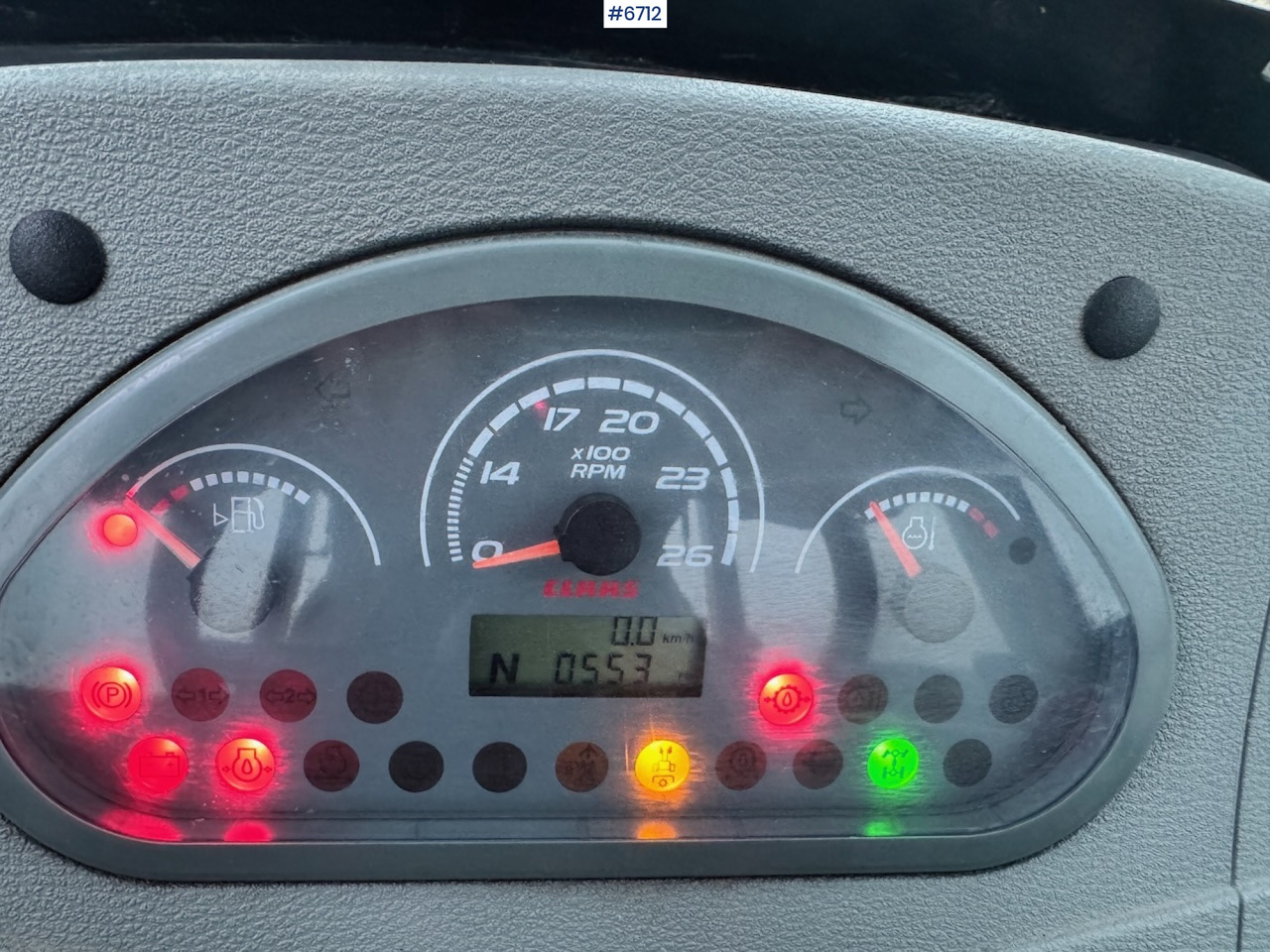 Traktor 2012 Claas 220 Elios w/ Front hydraulics. 4200 hours!: das Bild 14