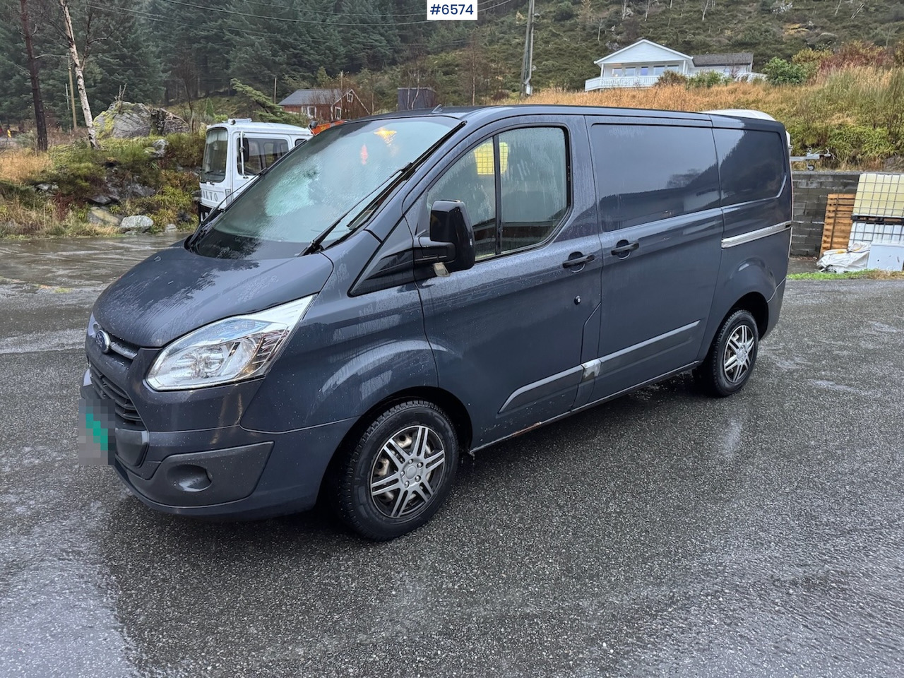 2013 Ford Transit Custom. Replaced engine. - Kastenwagen: das Bild 1 2013 Ford Transit Custom. Replaced engine. - Kastenwagen: das Bild 1