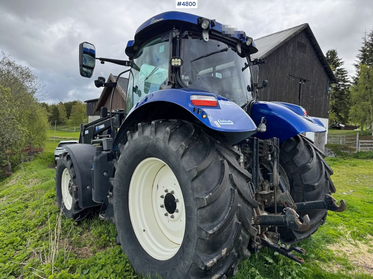 2013 New Holland T7.210 AC Blue Power m/ Frontlaster - Traktor: das Bild 5 2013 New Holland T7.210 AC Blue Power m/ Frontlaster - Traktor: das Bild 5