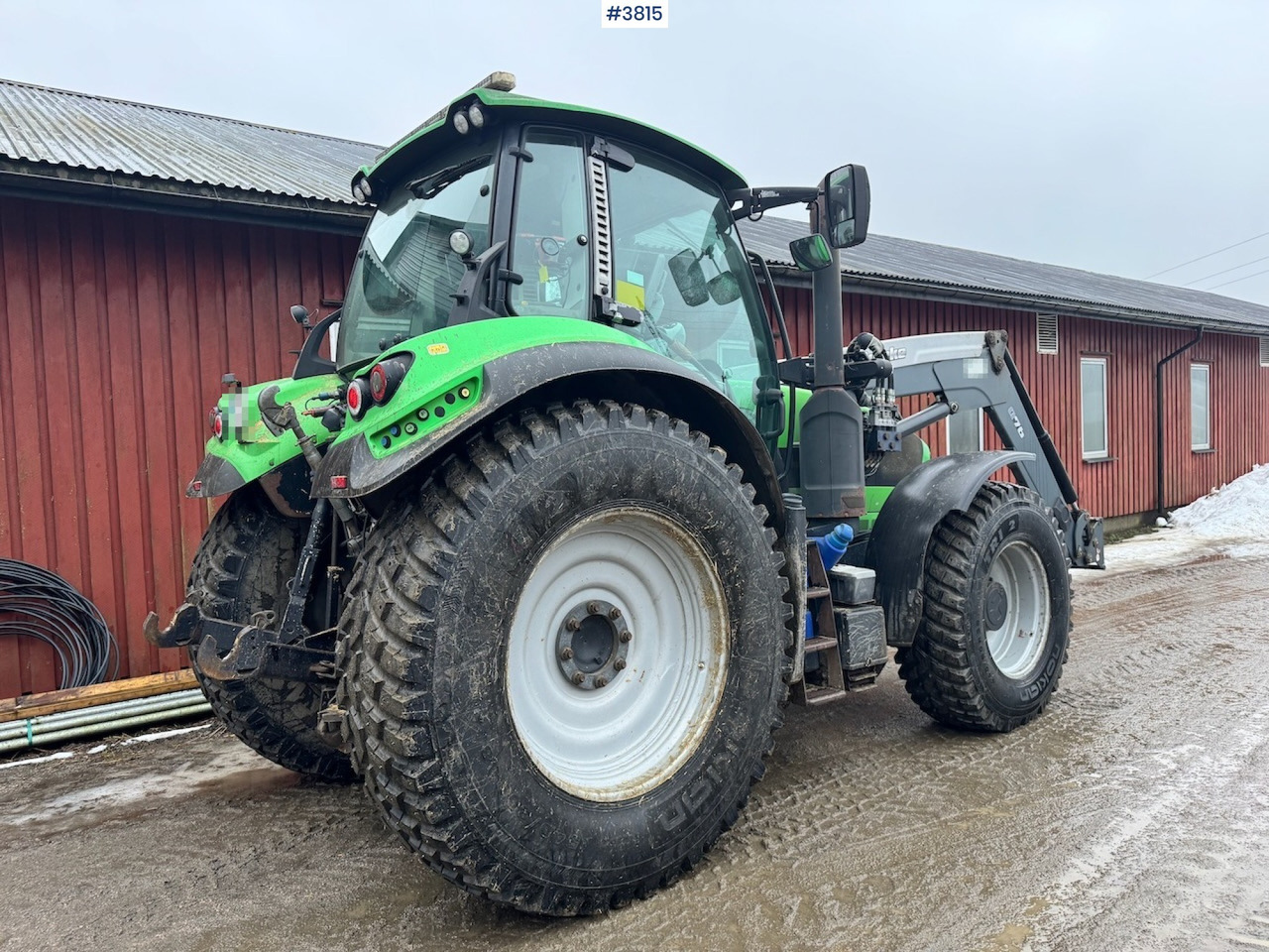 2015 Deutz-fahr 6190 Agrotron w/ Front loader, Front PTO and 2 sets of tires. - Traktor: das Bild 4 2015 Deutz-fahr 6190 Agrotron w/ Front loader, Front PTO and 2 sets of tires. - Traktor: das Bild 4
