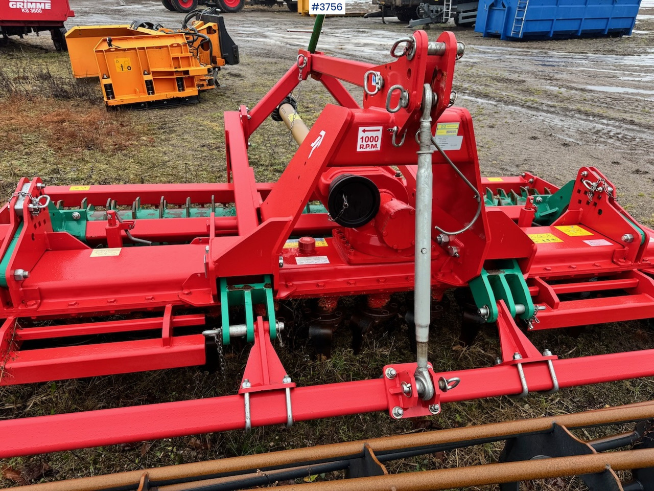 2016 Kverneland NG-S 101 rotary harrow w/ frontkit. - Technik für Bodenbearbeitung: das Bild 5 2016 Kverneland NG-S 101 rotary harrow w/ frontkit. - Technik für Bodenbearbeitung: das Bild 5