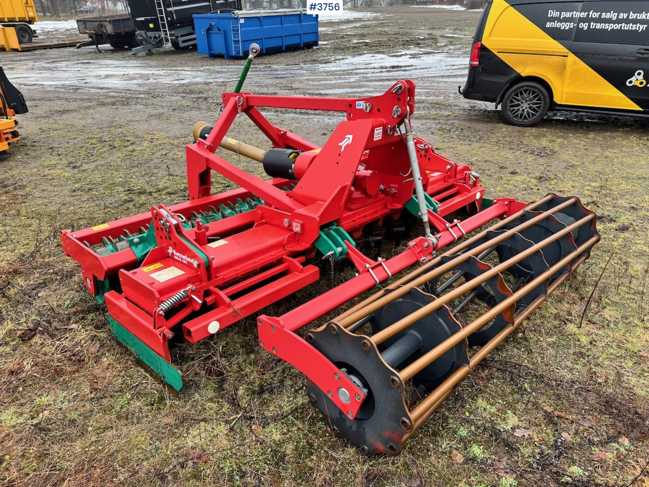 2016 Kverneland NG-S 101 rotary harrow w/ frontkit. - Technik für Bodenbearbeitung: das Bild 1 2016 Kverneland NG-S 101 rotary harrow w/ frontkit. - Technik für Bodenbearbeitung: das Bild 1