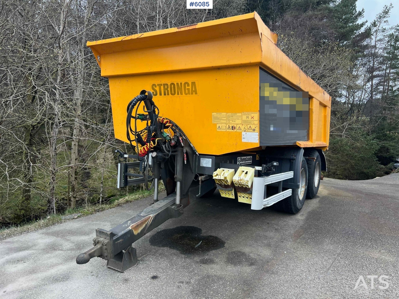 2019 2 axle Stronga DL1200 Dumper trailer - Landwirtschaftlicher Kipper: das Bild 4 2019 2 axle Stronga DL1200 Dumper trailer - Landwirtschaftlicher Kipper: das Bild 4