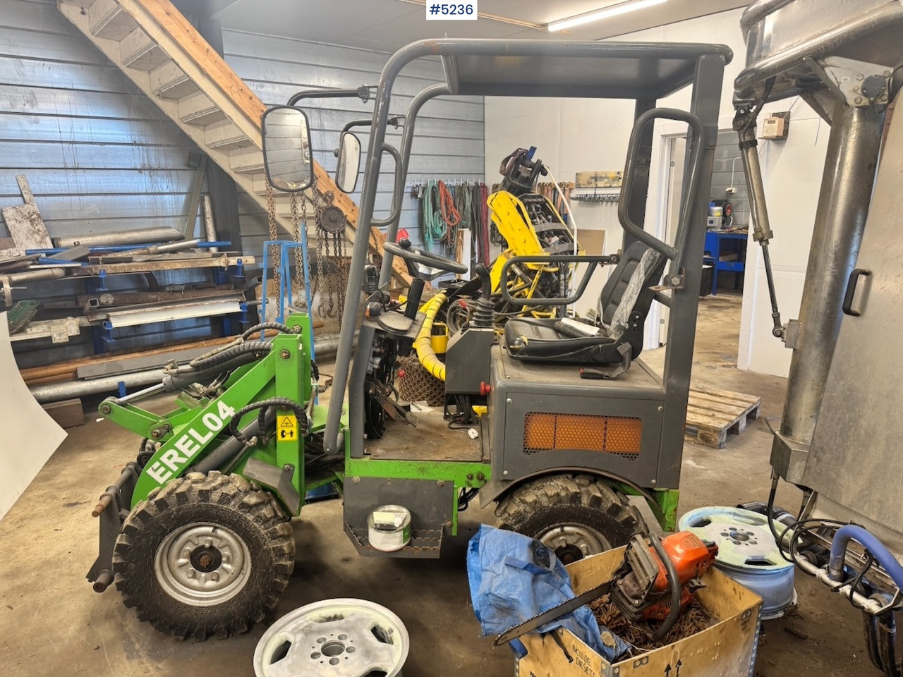 2019 Everun Erel 04 Skid Steer Loader w/ Bucket - Hoflader: das Bild 1 2019 Everun Erel 04 Skid Steer Loader w/ Bucket - Hoflader: das Bild 1
