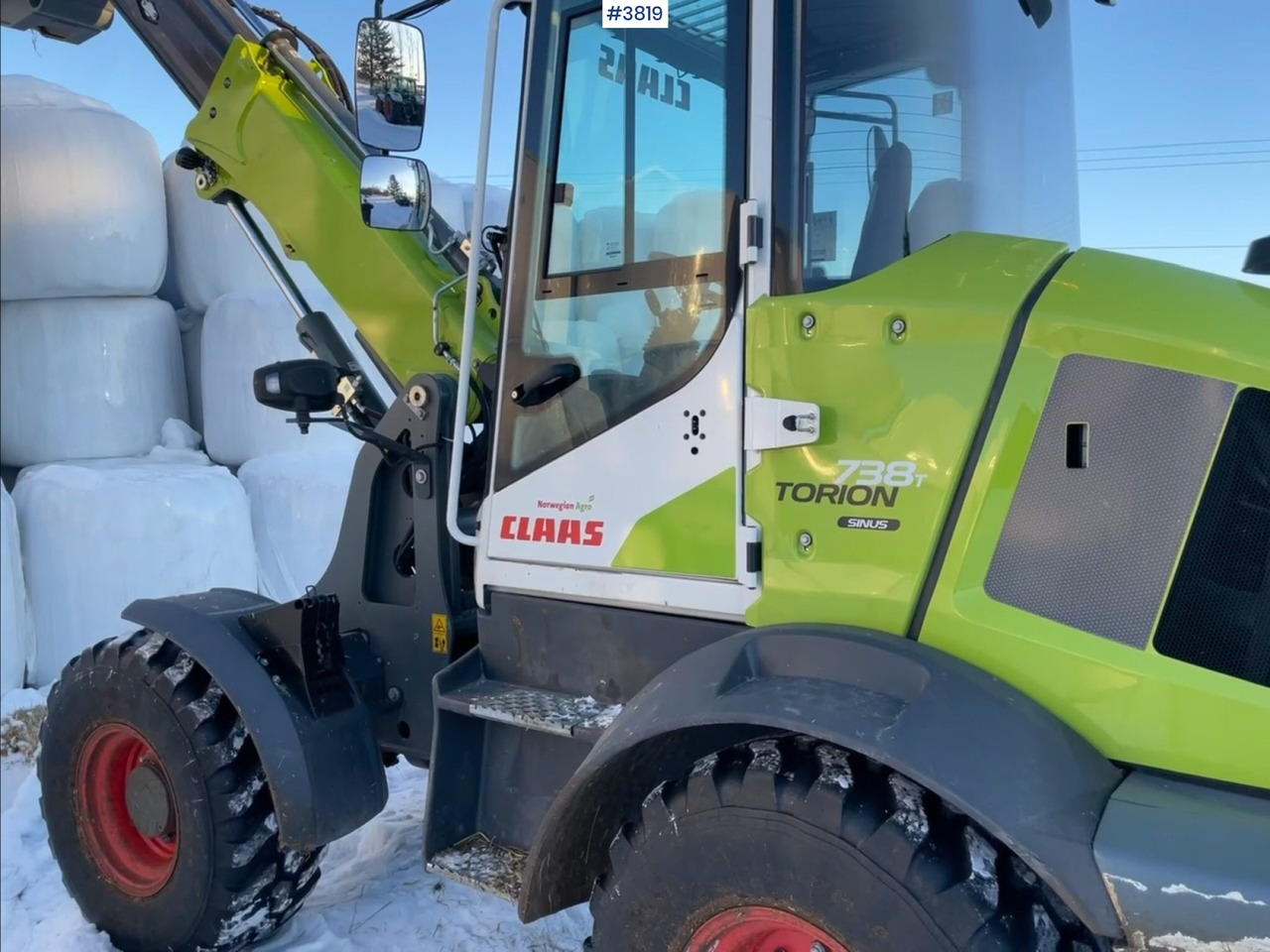 2023 Claas Torion 738 T Sinus - Radlader: das Bild 3 2023 Claas Torion 738 T Sinus - Radlader: das Bild 3