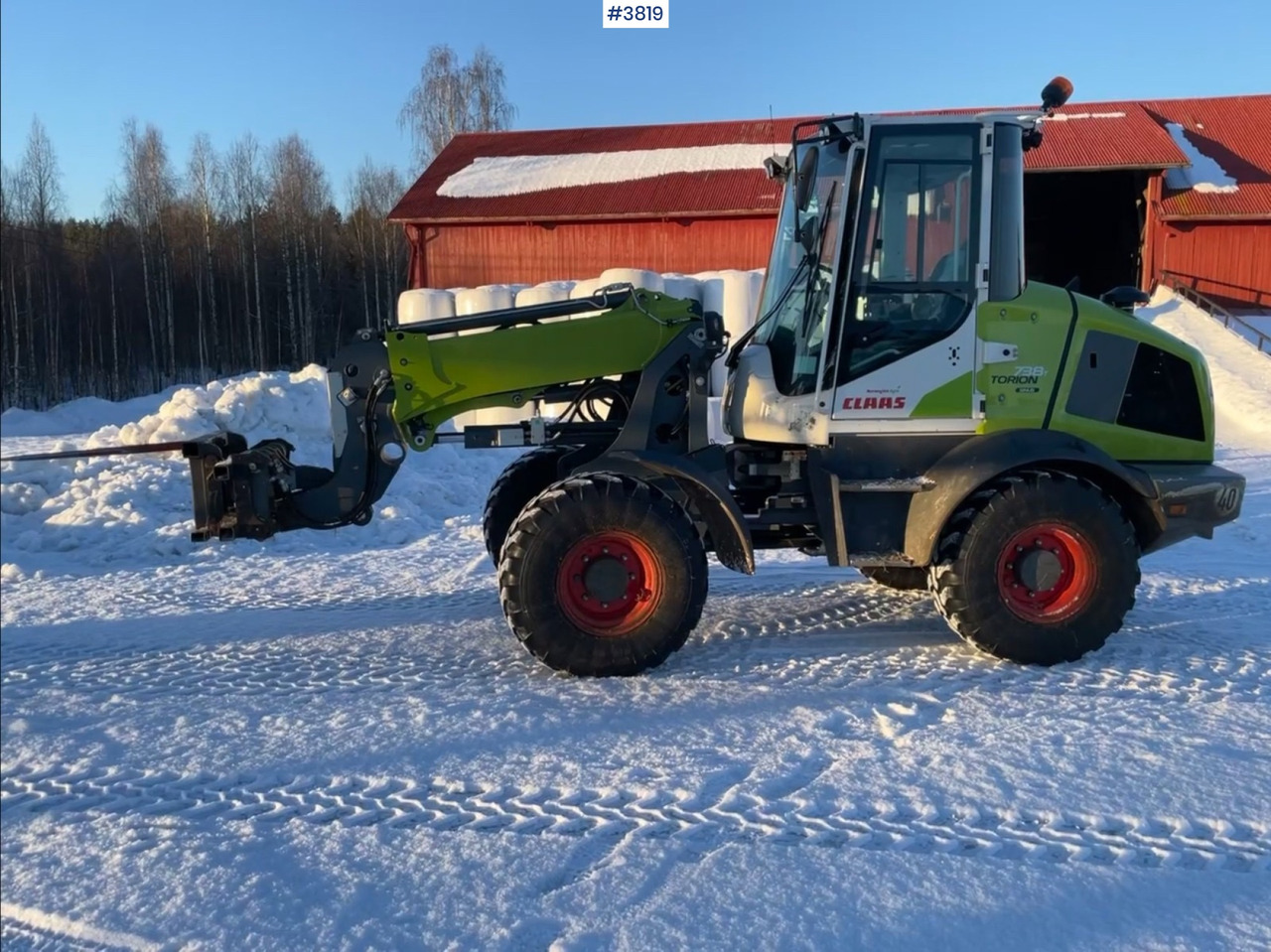 2023 Claas Torion 738 T Sinus - Radlader: das Bild 1 2023 Claas Torion 738 T Sinus - Radlader: das Bild 1