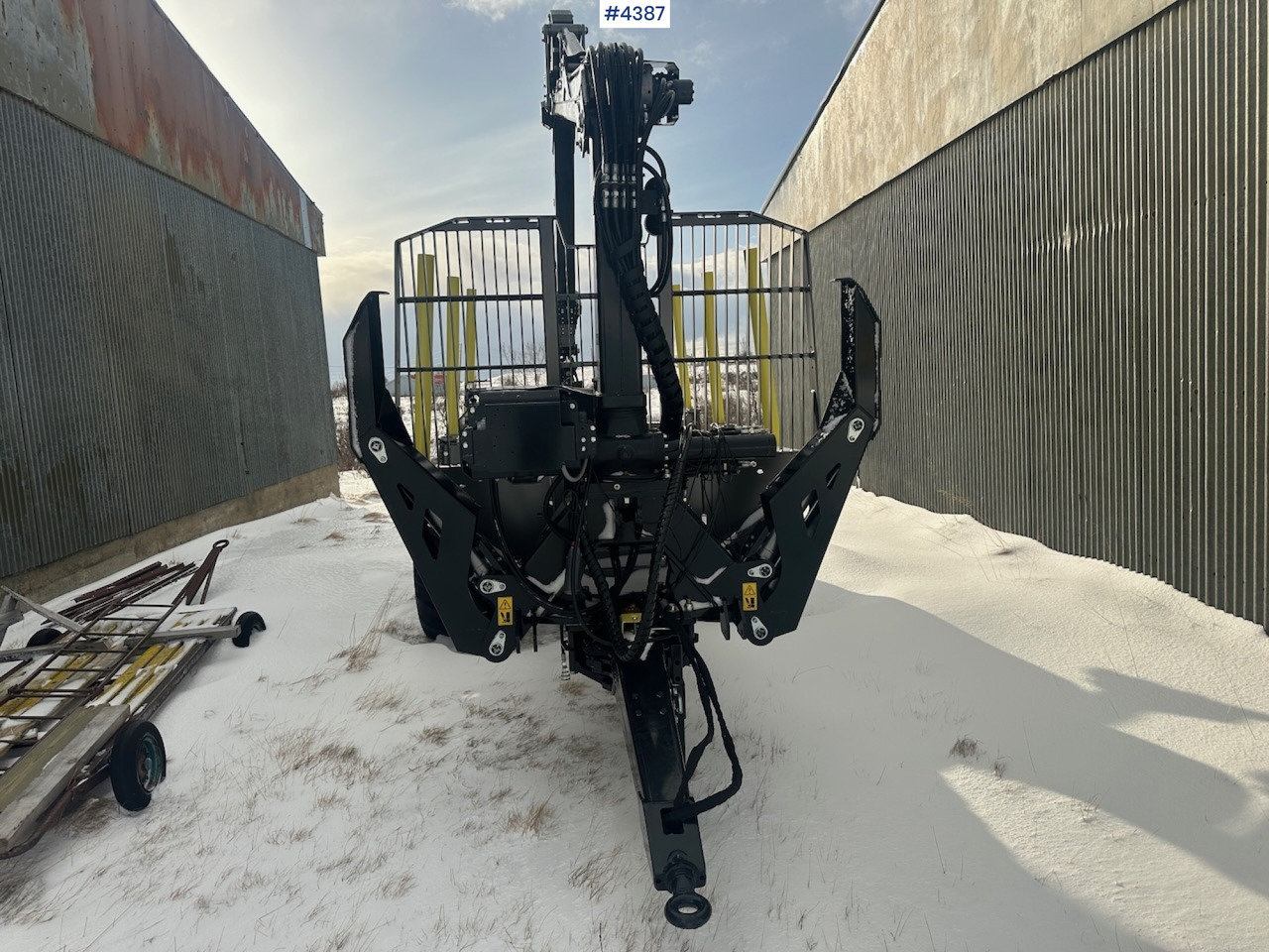 2023 Palms u12 timber trailer w/ Palms 5,85 krane. Never used. - Holzanhänger: das Bild 3 2023 Palms u12 timber trailer w/ Palms 5,85 krane. Never used. - Holzanhänger: das Bild 3