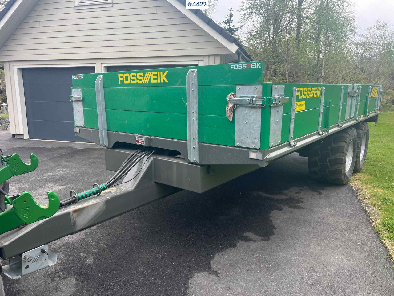 2024 Foss-Eik 2 axle Dumper trailer for tractor - Landwirtschaftlicher Kipper: das Bild 5 2024 Foss-Eik 2 axle Dumper trailer for tractor - Landwirtschaftlicher Kipper: das Bild 5