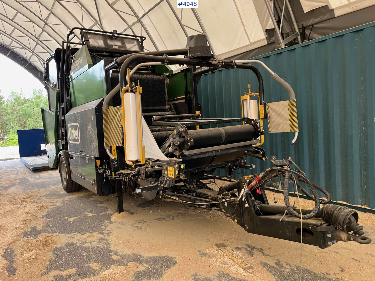2024 Orkel Dens-x round baler for corn, chips and cut grass - Grünlandtechnik: das Bild 4 2024 Orkel Dens-x round baler for corn, chips and cut grass - Grünlandtechnik: das Bild 4