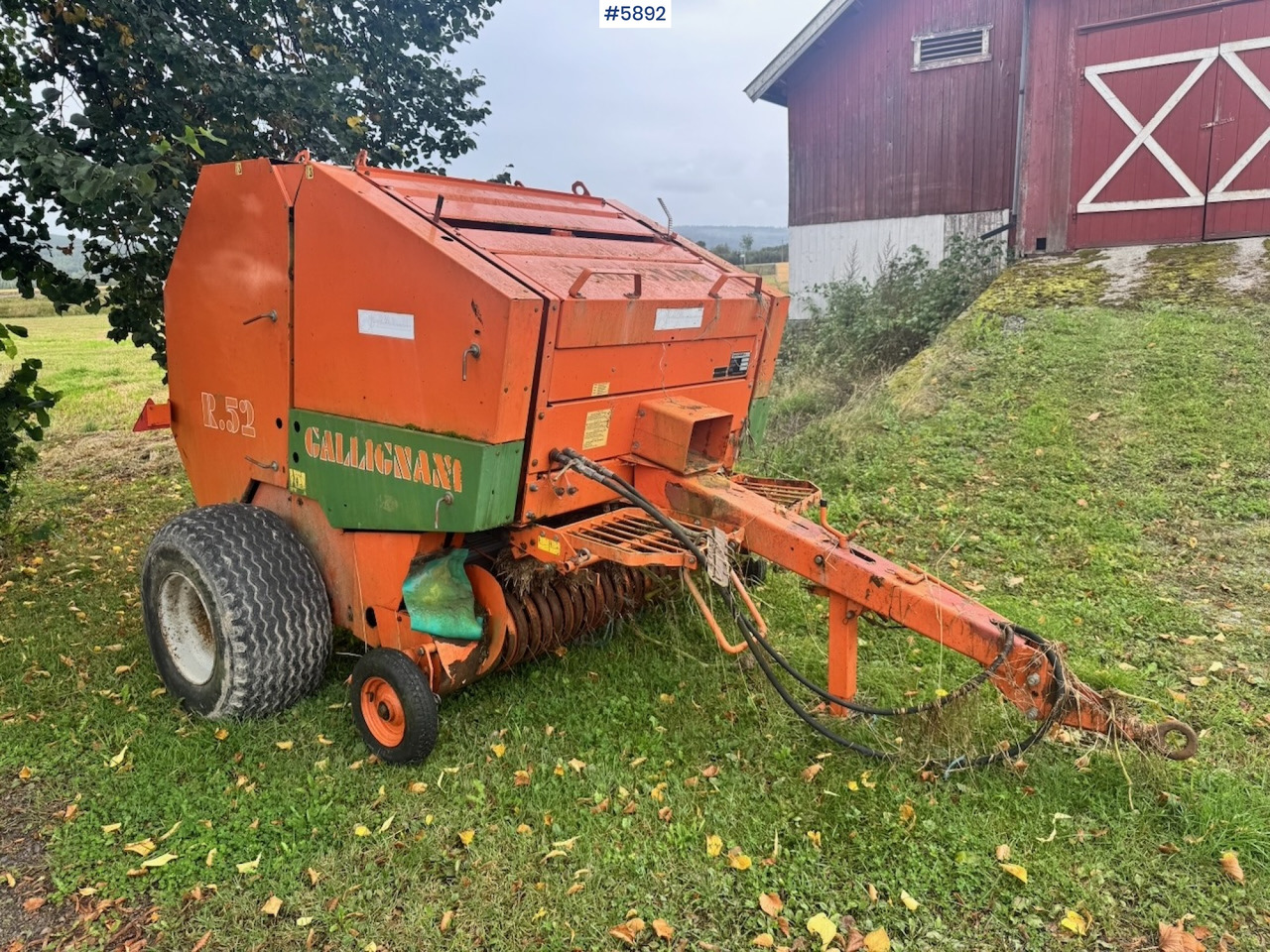 Approx. 1990 Callignani R52 Round baler - Grünlandtechnik: das Bild 5 Approx. 1990 Callignani R52 Round baler - Grünlandtechnik: das Bild 5