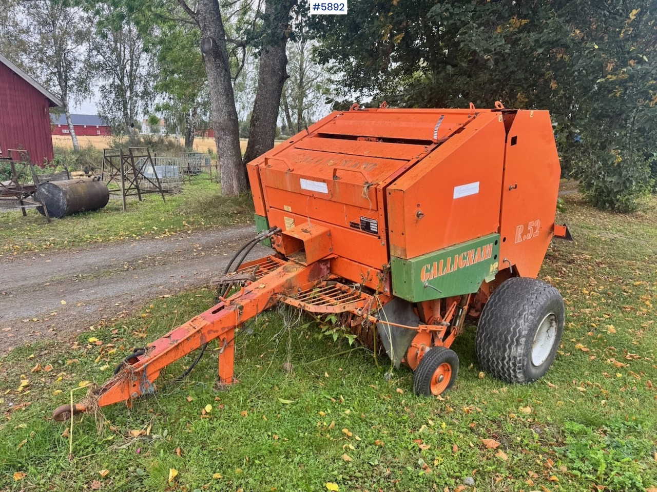 Approx. 1990 Callignani R52 Round baler - Grünlandtechnik: das Bild 3 Approx. 1990 Callignani R52 Round baler - Grünlandtechnik: das Bild 3