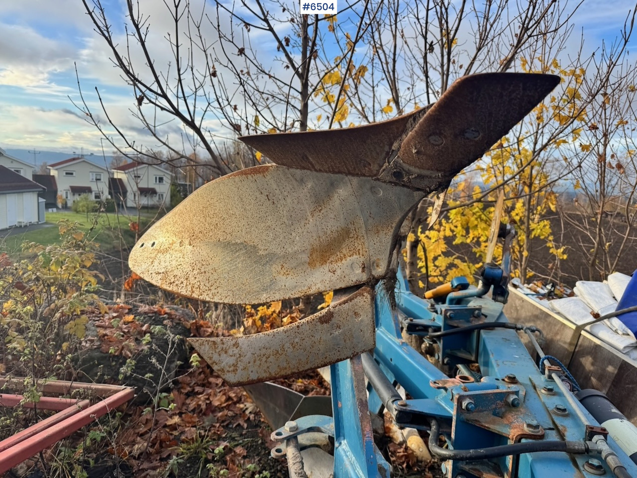Approx. 1995 Øverum 3-furrow reversible plough - Technik für Bodenbearbeitung: das Bild 4 Approx. 1995 Øverum 3-furrow reversible plough - Technik für Bodenbearbeitung: das Bild 4