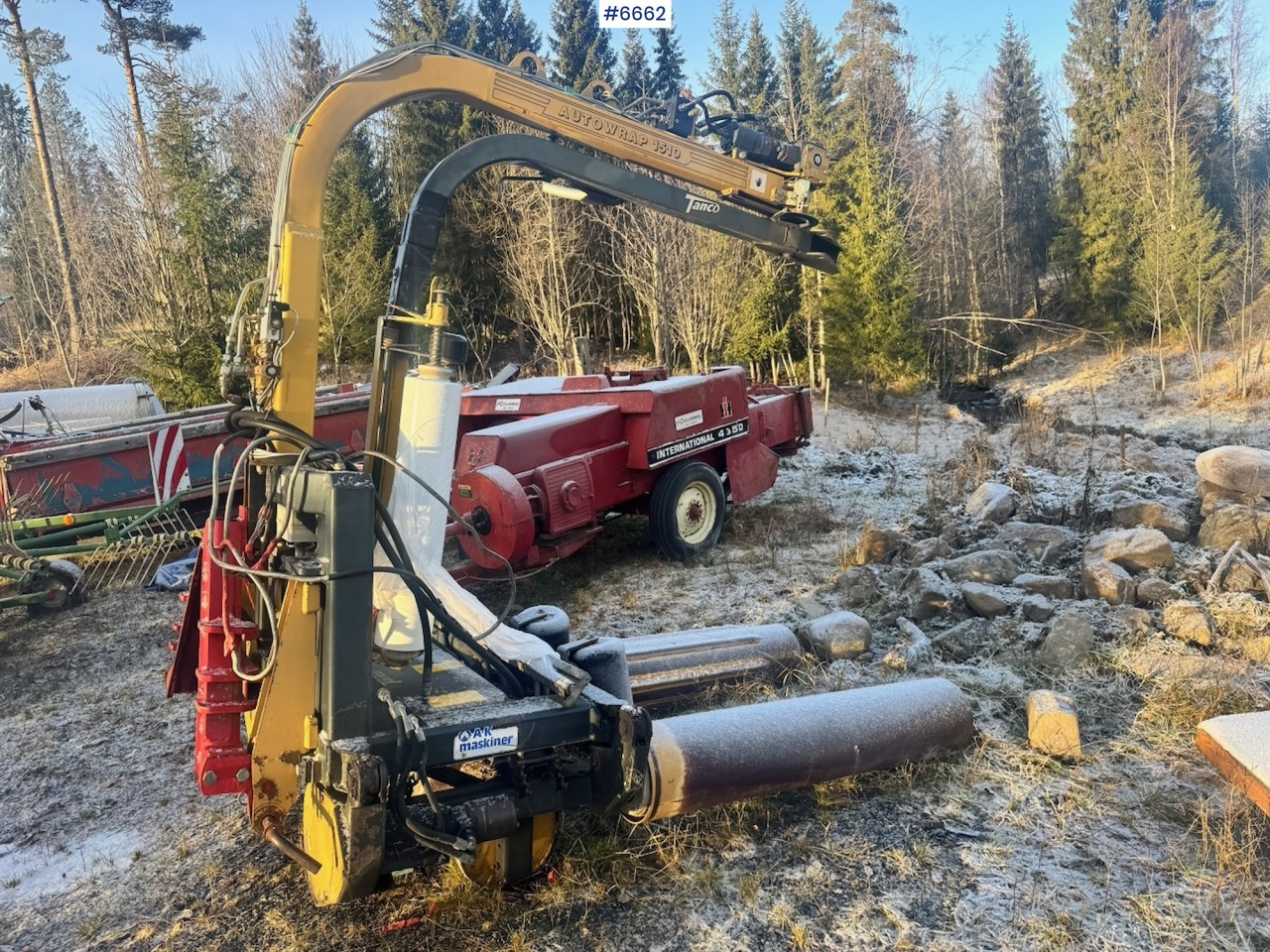 Approx. 2006 Tanco 1510 Round Bale Wrapper. - Grünlandtechnik: das Bild 2 Approx. 2006 Tanco 1510 Round Bale Wrapper. - Grünlandtechnik: das Bild 2