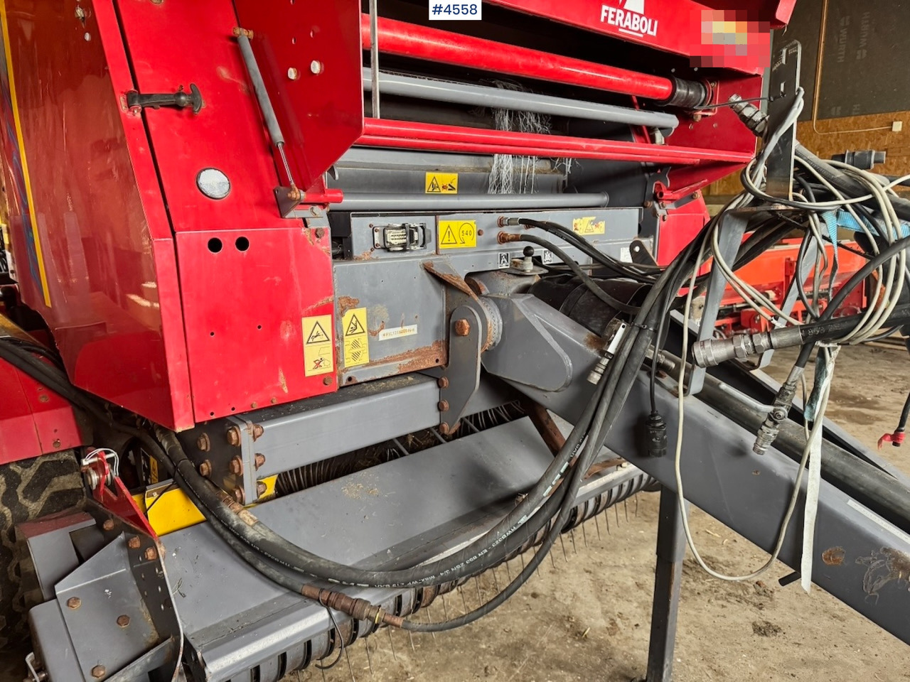 Grünlandtechnik Approx. 2010 FeraBoli Omnia 125 Round Baler: das Bild 23
