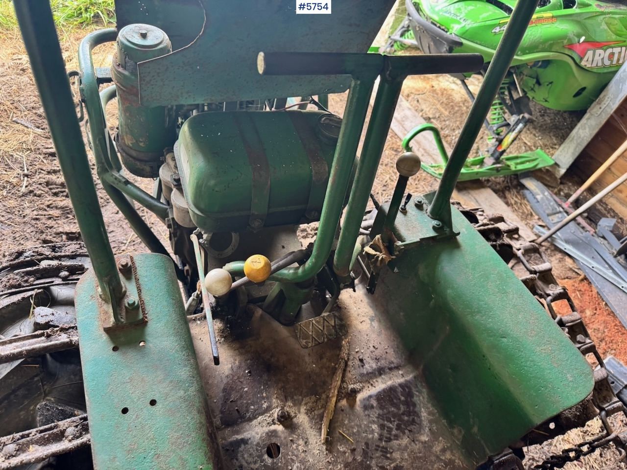 Traktor Ca. 1960  Agria Drabant with Winch: das Bild 10