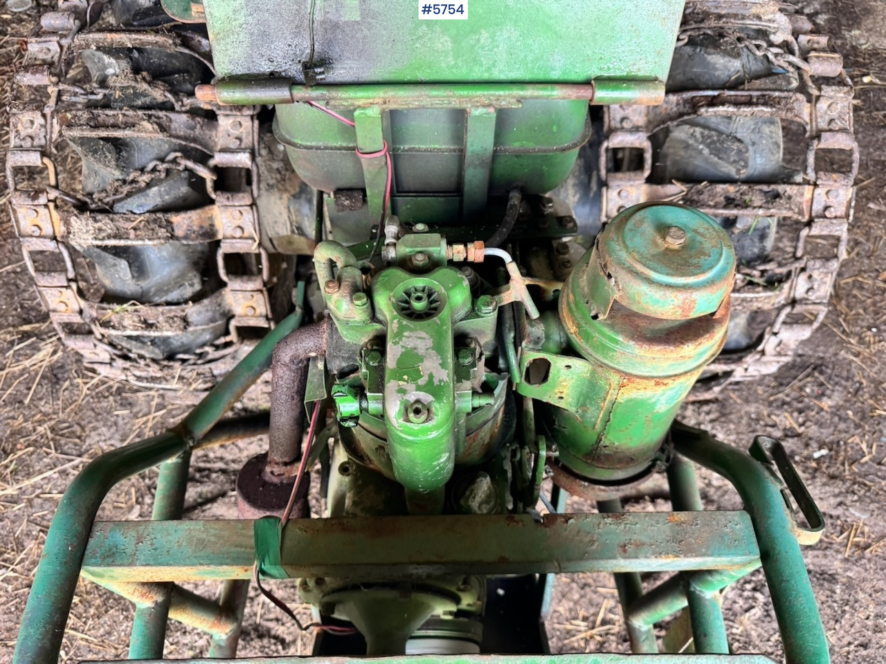 Traktor Ca. 1960  Agria Drabant with Winch: das Bild 11