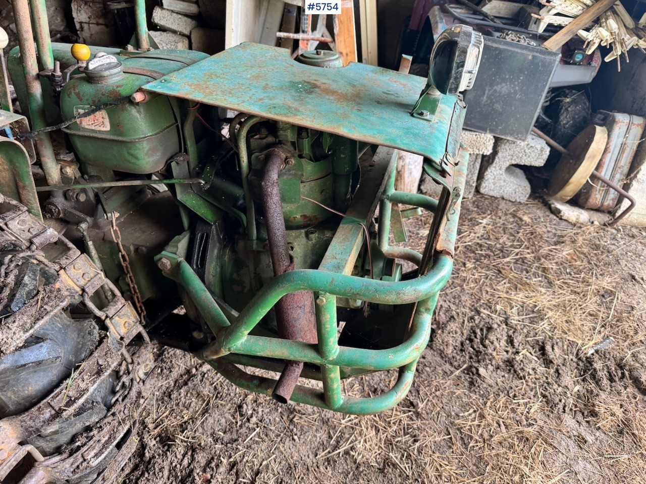 Traktor Ca. 1960  Agria Drabant with Winch: das Bild 12