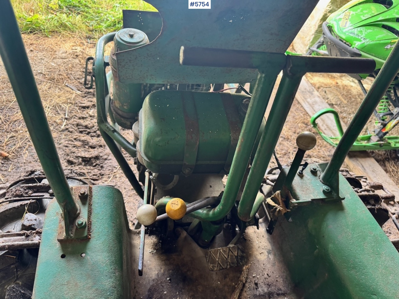 Traktor Ca. 1960  Agria Drabant with Winch: das Bild 9