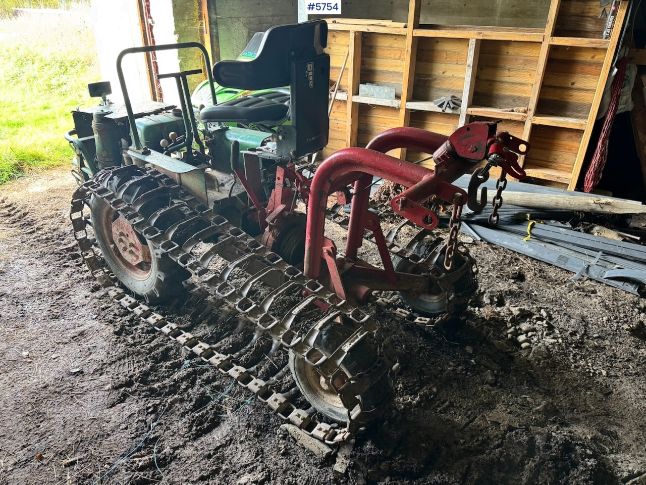 Traktor Ca. 1960  Agria Drabant with Winch: das Bild 6