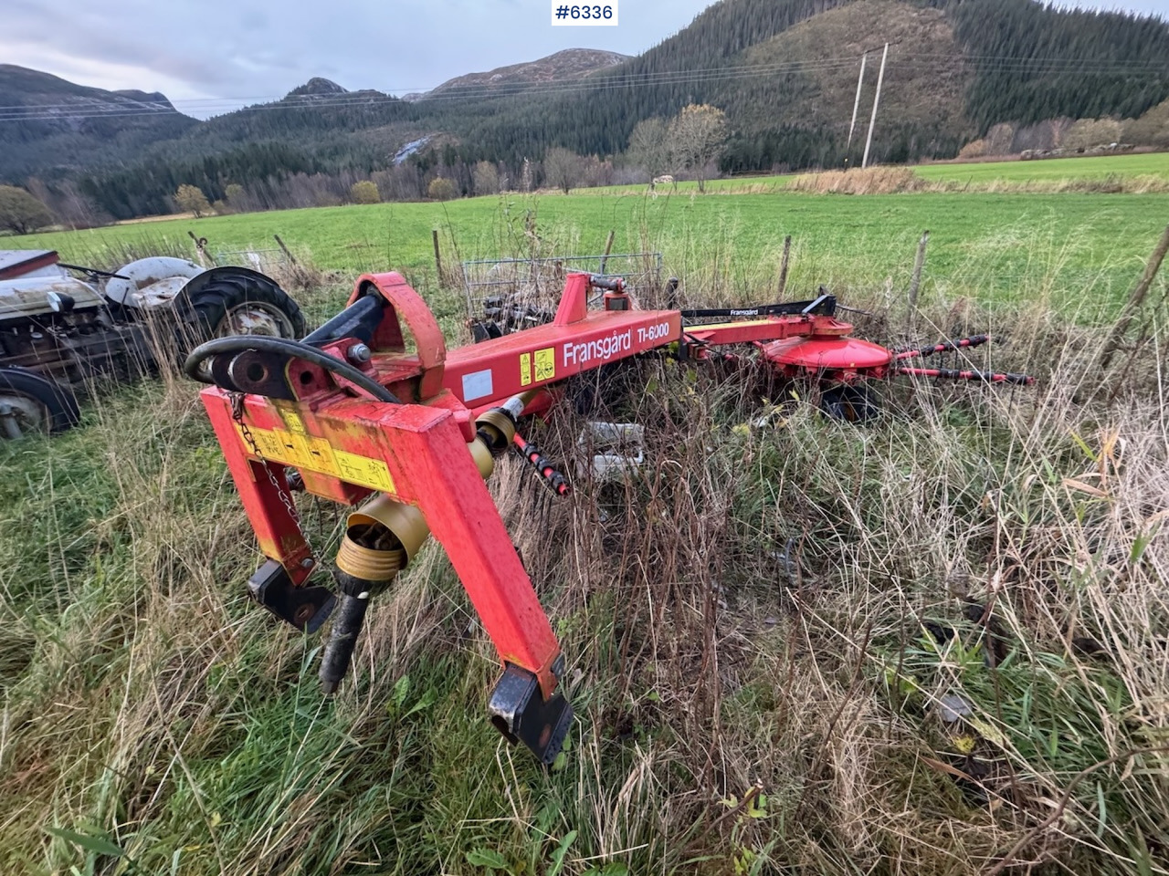 Fransgård TI-6000 combi rake - Grünlandtechnik: das Bild 4 Fransgård TI-6000 combi rake - Grünlandtechnik: das Bild 4