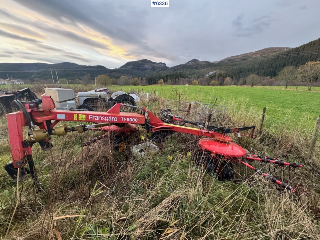 Fransgård TI-6000 combi rake - Grünlandtechnik: das Bild 5 Fransgård TI-6000 combi rake - Grünlandtechnik: das Bild 5