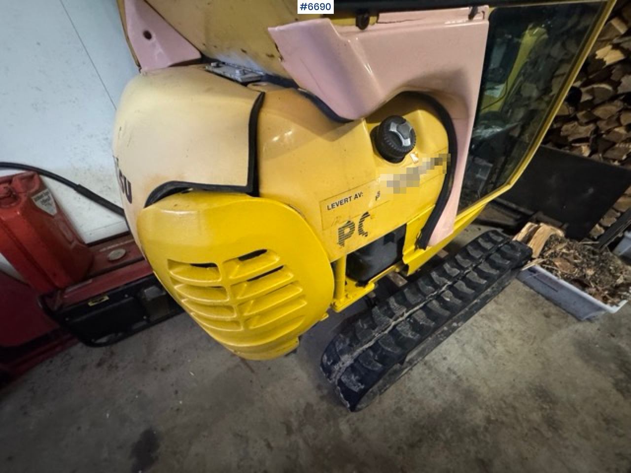 Bagger Komatsu PC15R excavator with 2 buckets!: das Bild 10