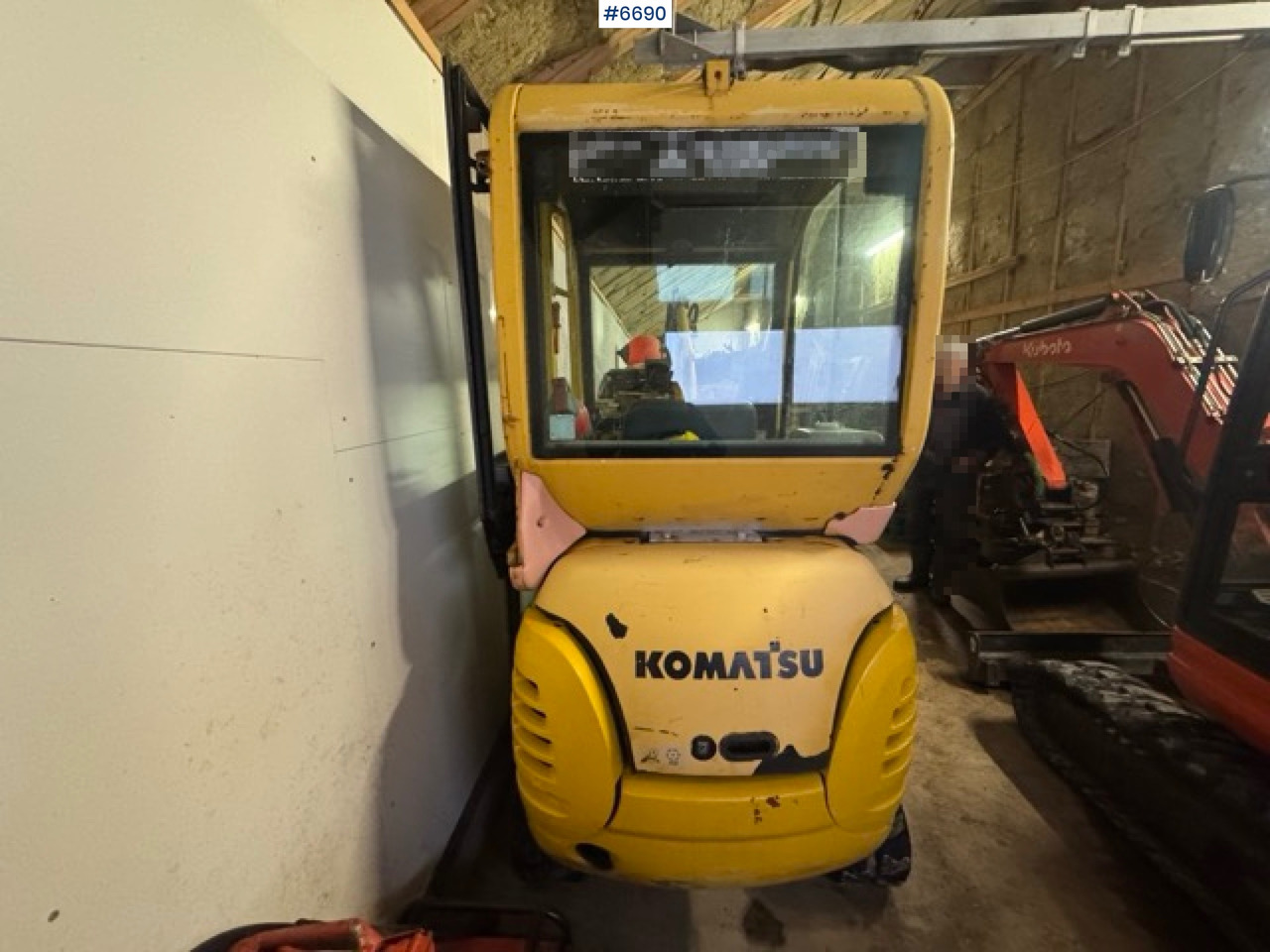 Komatsu PC15R excavator with 2 buckets! - Minibagger: das Bild 5 Komatsu PC15R excavator with 2 buckets! - Minibagger: das Bild 5