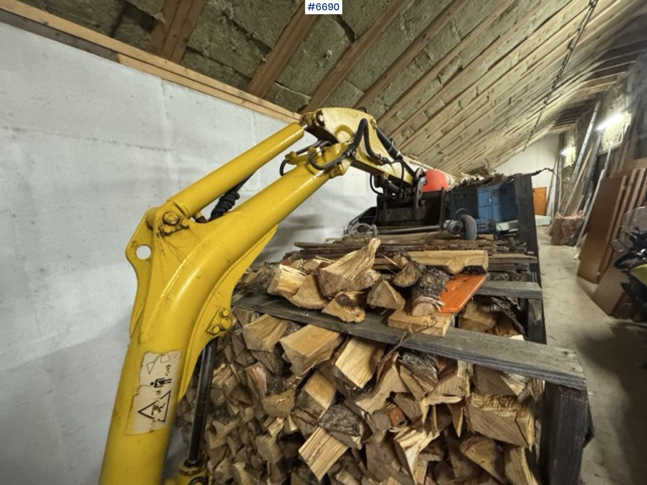 Bagger Komatsu PC15R excavator with 2 buckets!: das Bild 7