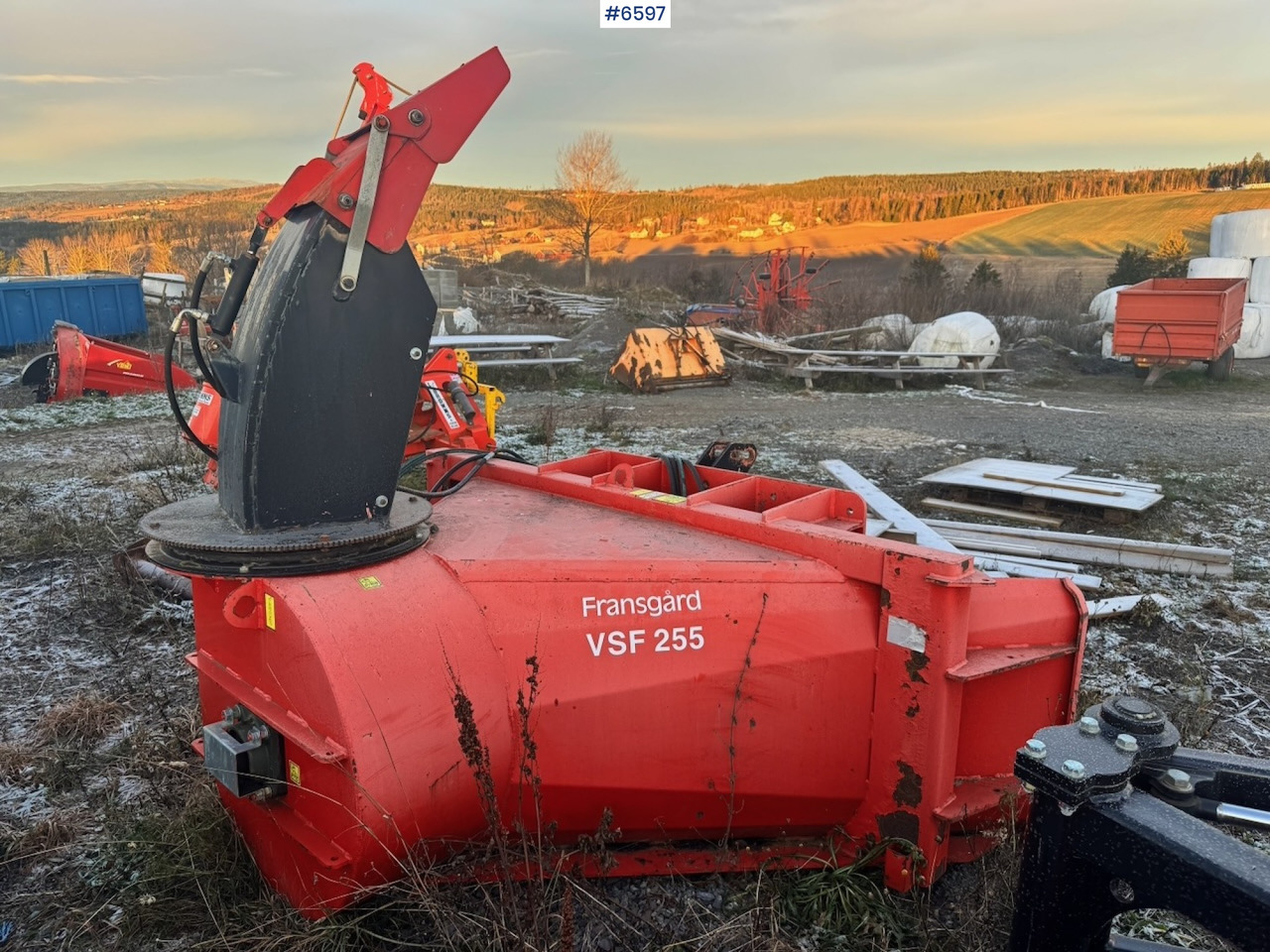 Approx. 2018 Fransgård VSF 255 Snow Blower - Kommunal-/ Sonderfahrzeug: das Bild 1 Approx. 2018 Fransgård VSF 255 Snow Blower - Kommunal-/ Sonderfahrzeug: das Bild 1
