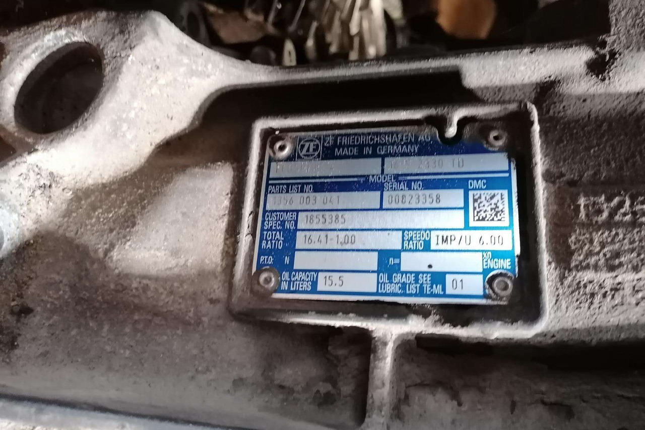 ZF Gearbox 16S2330TD DAF Ecosplit IV - Getriebe für LKW: das Bild 3 ZF Gearbox 16S2330TD DAF Ecosplit IV - Getriebe für LKW: das Bild 3