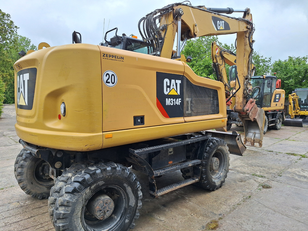 CAT 314F - Baumaschine: das Bild 4 CAT 314F - Baumaschine: das Bild 4