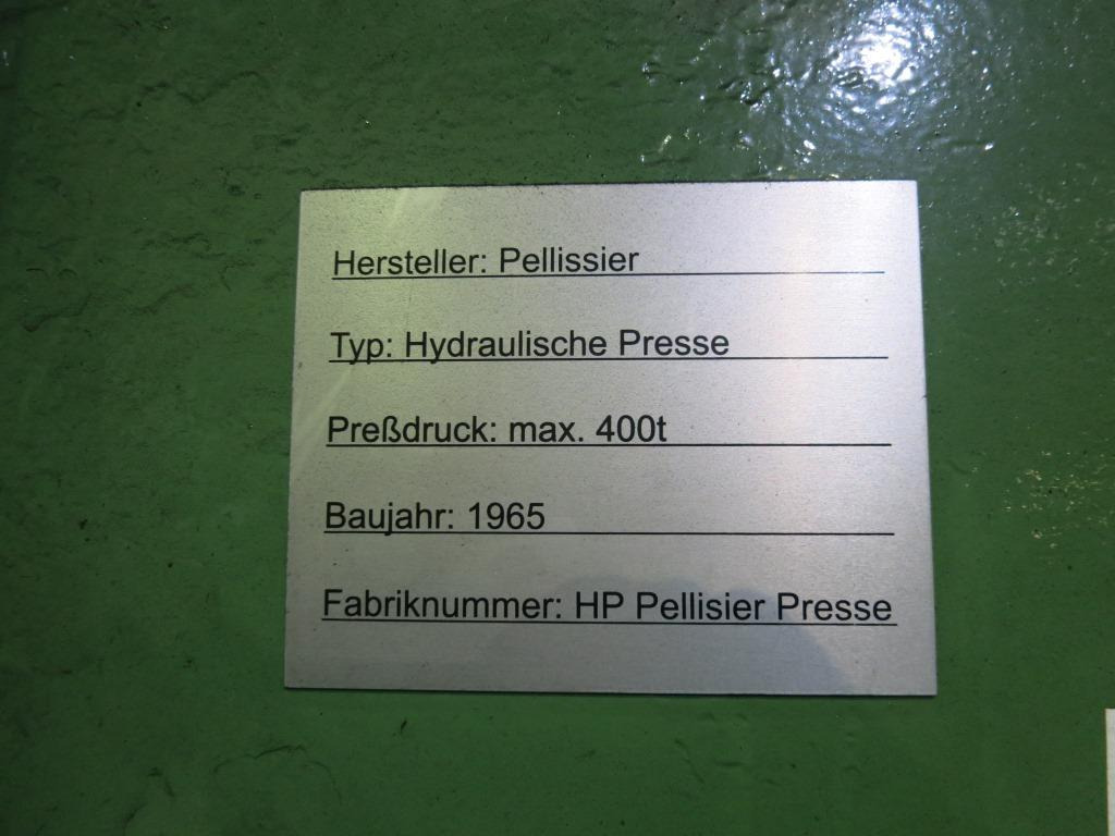 PELISSIER 400 - Metallbearbeitungsmaschine: das Bild 3 PELISSIER 400 - Metallbearbeitungsmaschine: das Bild 3