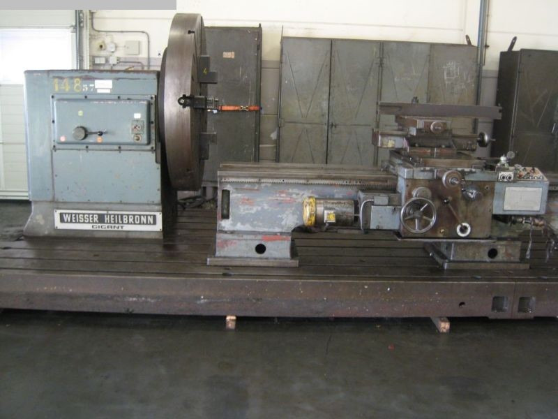 WEISSER HEILBRONN Gigant - Metalldrehmaschine: das Bild 3 WEISSER HEILBRONN Gigant - Metalldrehmaschine: das Bild 3