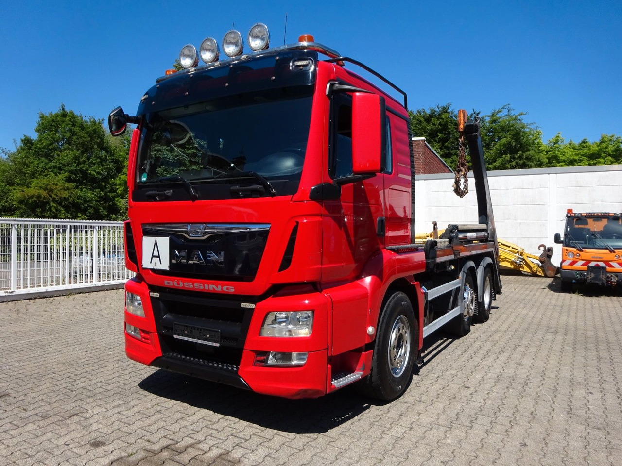 MAN 26.460 TGS mit Waage + Lift-Lenkachse - Kipper: das Bild 1 MAN 26.460 TGS mit Waage + Lift-Lenkachse - Kipper: das Bild 1